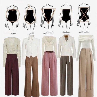 راهنمای انتخاب شلوار برای هر فرم بدن